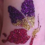The Boston Face Painters - Glitter Butterfly