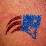 The Boston Face Painters - Glitter New England Patriots